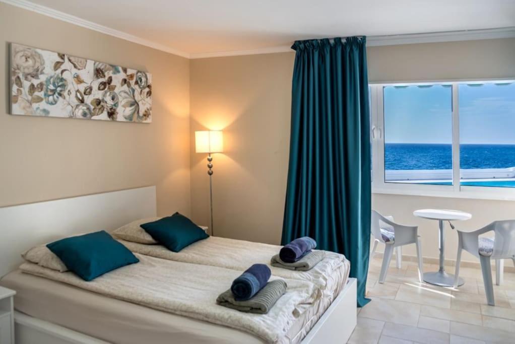 First Line Ocean View Studio Puerto de Santiago (Tenerife) Exterior foto