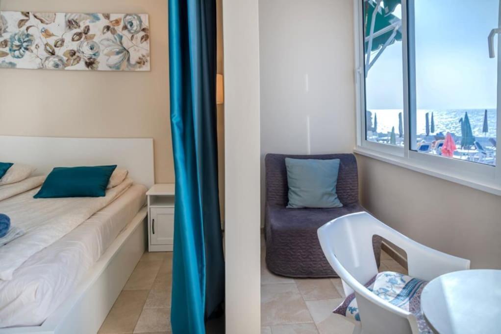 First Line Ocean View Studio Puerto de Santiago (Tenerife) Exterior foto